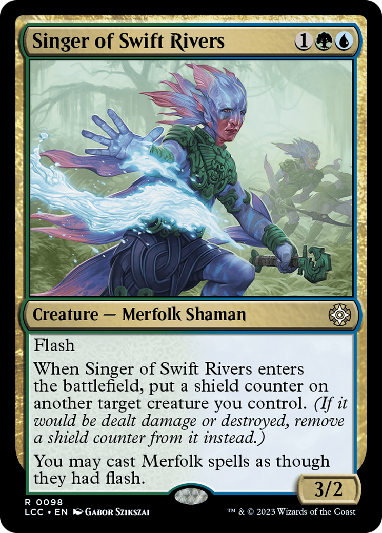 Singer of Swift Rivers [The Lost Caverns of Ixalan Commander] | Chromatic Games