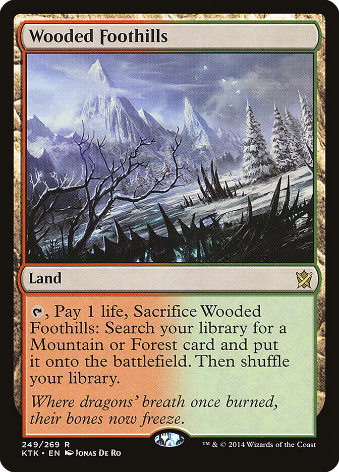 Wooded Foothills [Khans of Tarkir] | Chromatic Games