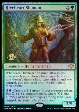 Hiveheart Shaman [Innistrad: Crimson Vow Prerelease Promos] | Chromatic Games