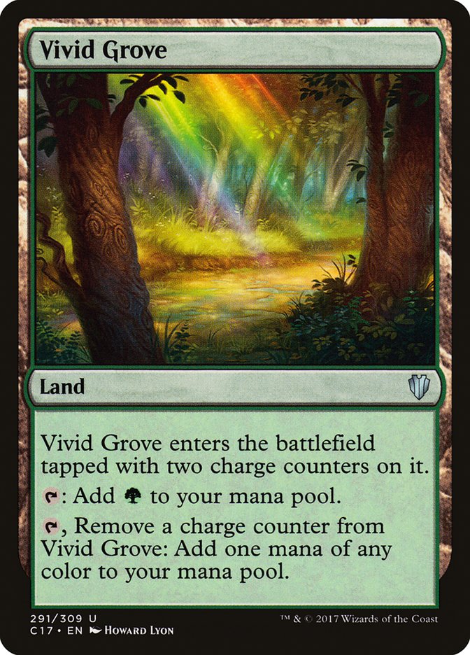 Vivid Grove [Commander 2017] | Chromatic Games