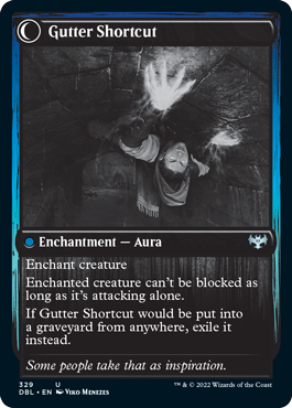 Gutter Skulker // Gutter Shortcut [Innistrad: Double Feature] | Chromatic Games