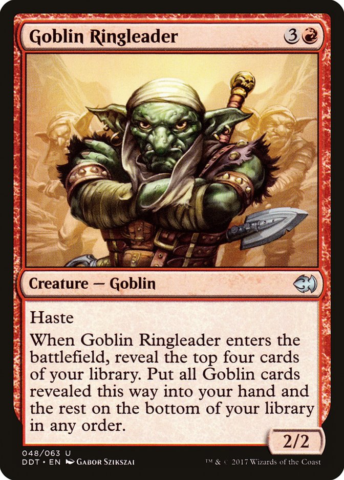 Goblin Ringleader [Duel Decks: Merfolk vs. Goblins] | Chromatic Games