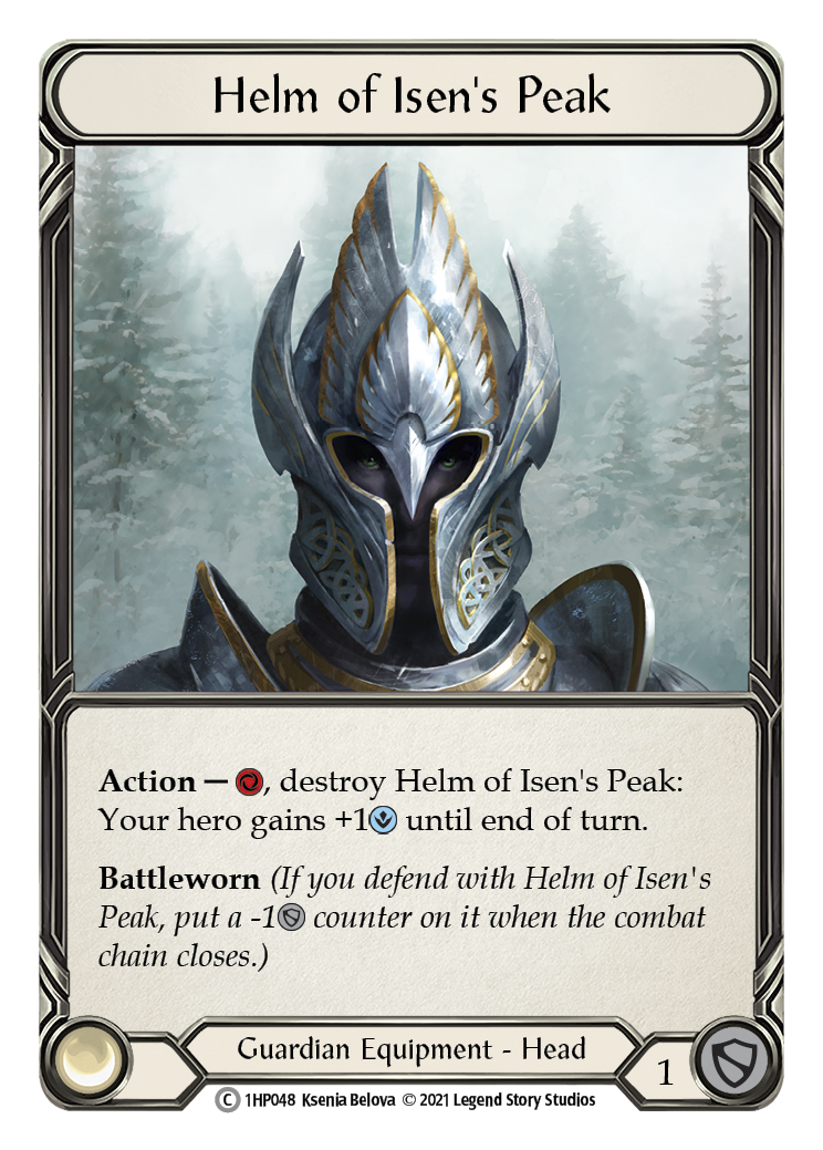 Helm of Isen's Peak [1HP048] (History Pack 1) | Chromatic Games