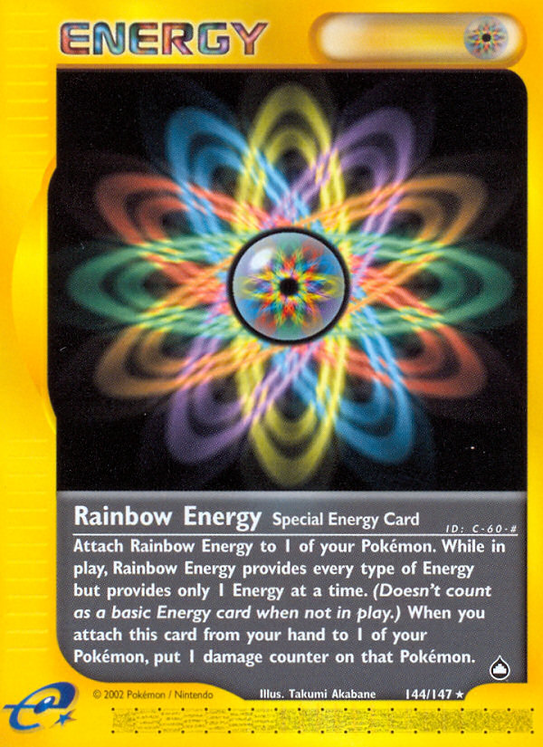 Rainbow Energy (144/147) [Aquapolis] | Chromatic Games