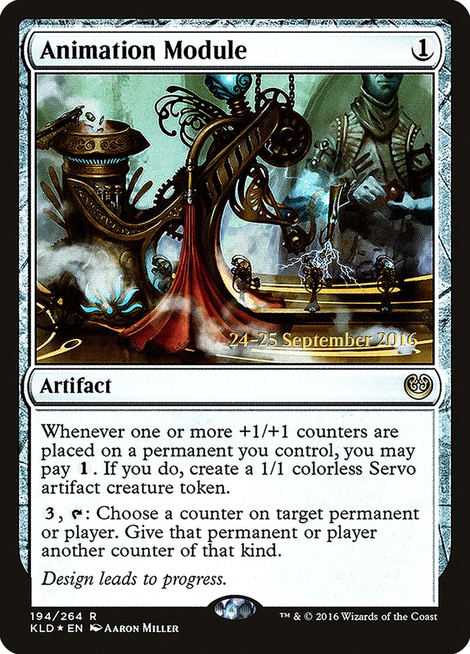 Animation Module [Kaladesh Prerelease Promos] | Chromatic Games