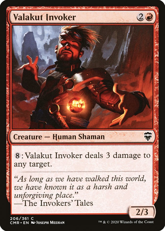 Valakut Invoker [Commander Legends] | Chromatic Games