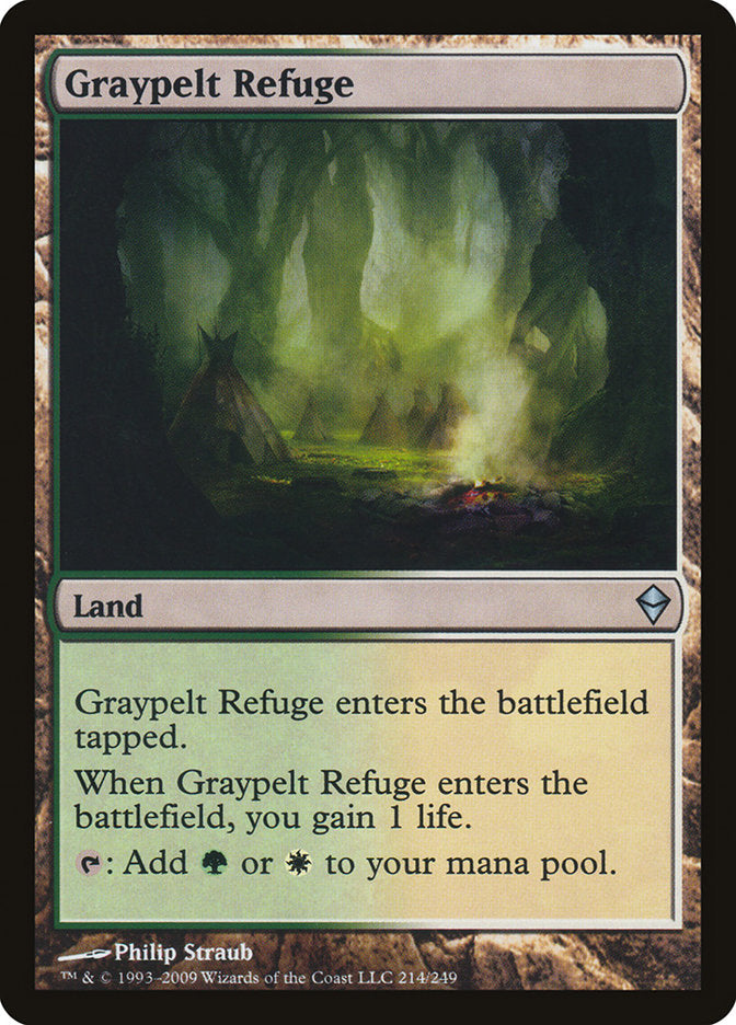 Graypelt Refuge [Zendikar] | Chromatic Games