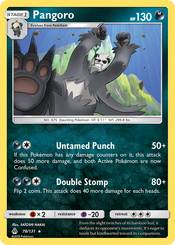 Pangoro [Forbidden Light] | Chromatic Games