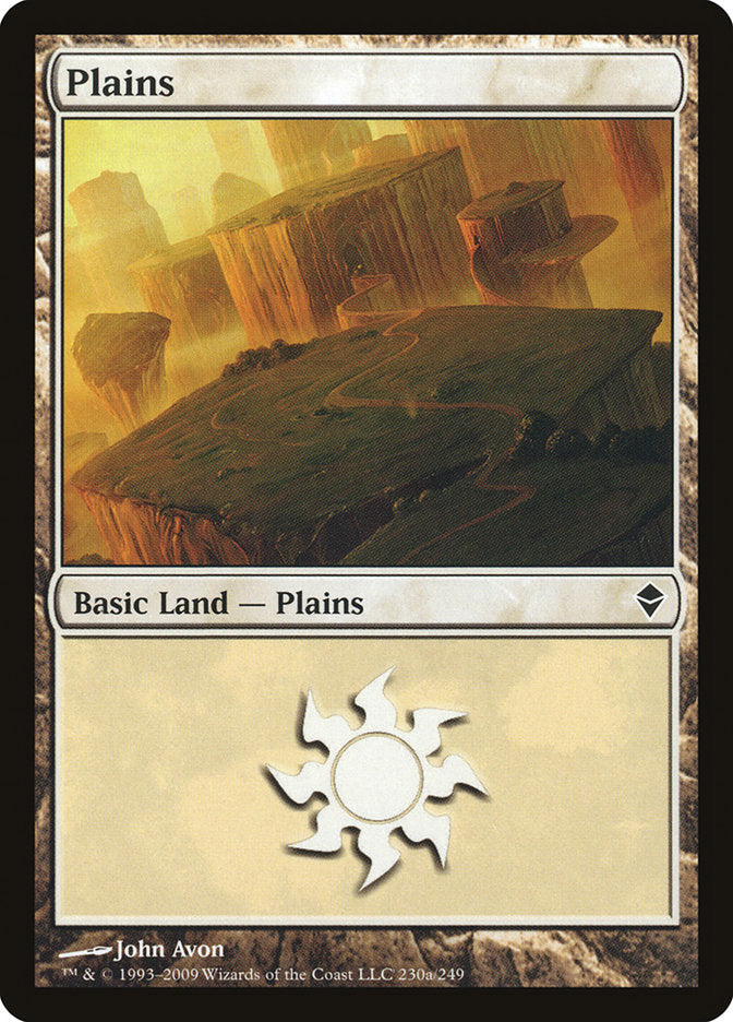 Plains (230a) [Zendikar] | Chromatic Games