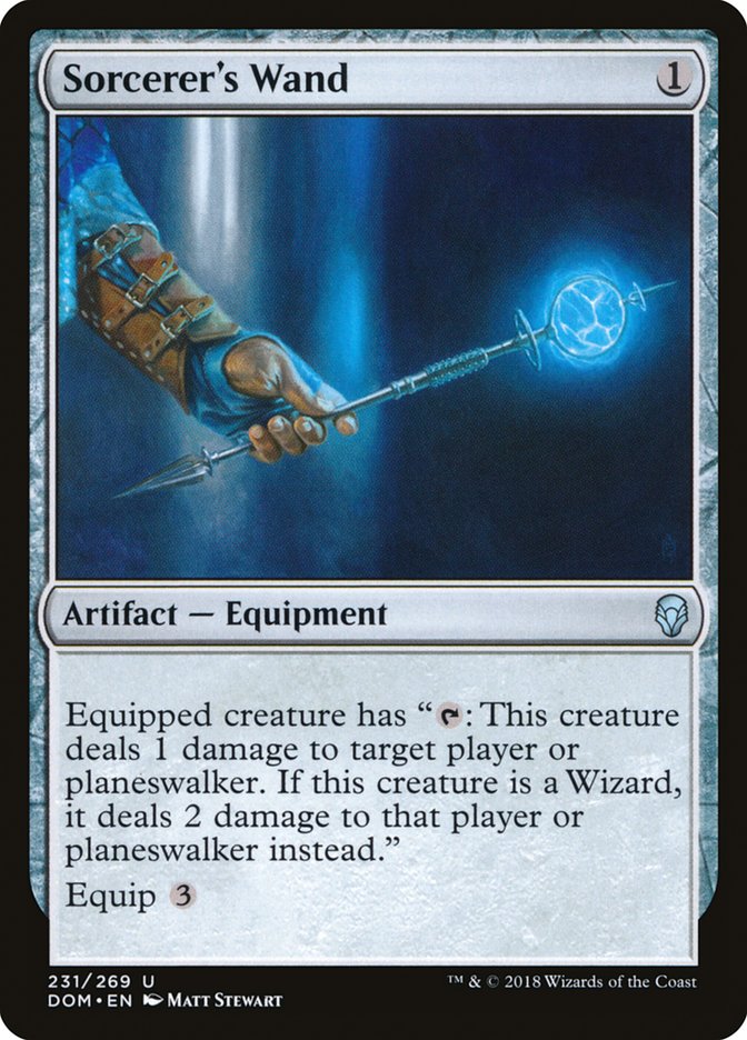 Sorcerer's Wand [Dominaria] | Chromatic Games