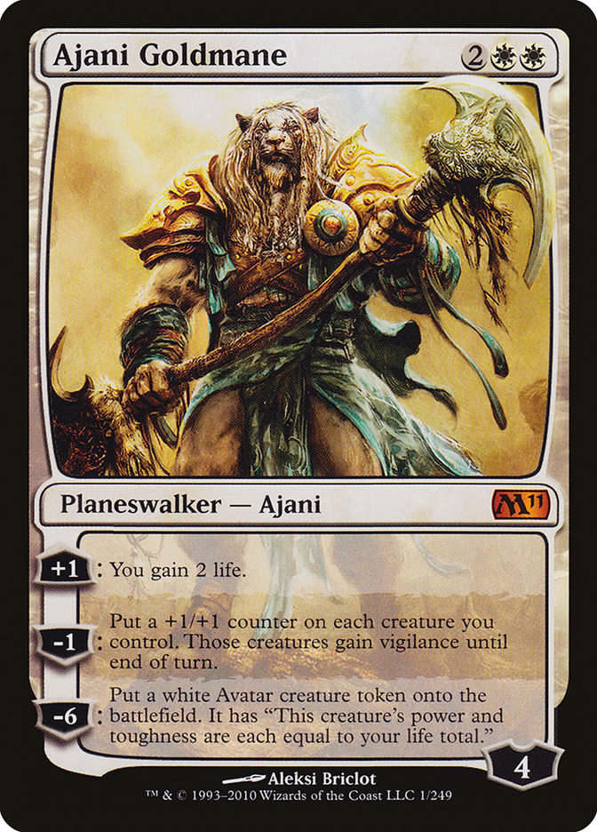 Ajani Goldmane [Magic 2011] | Chromatic Games