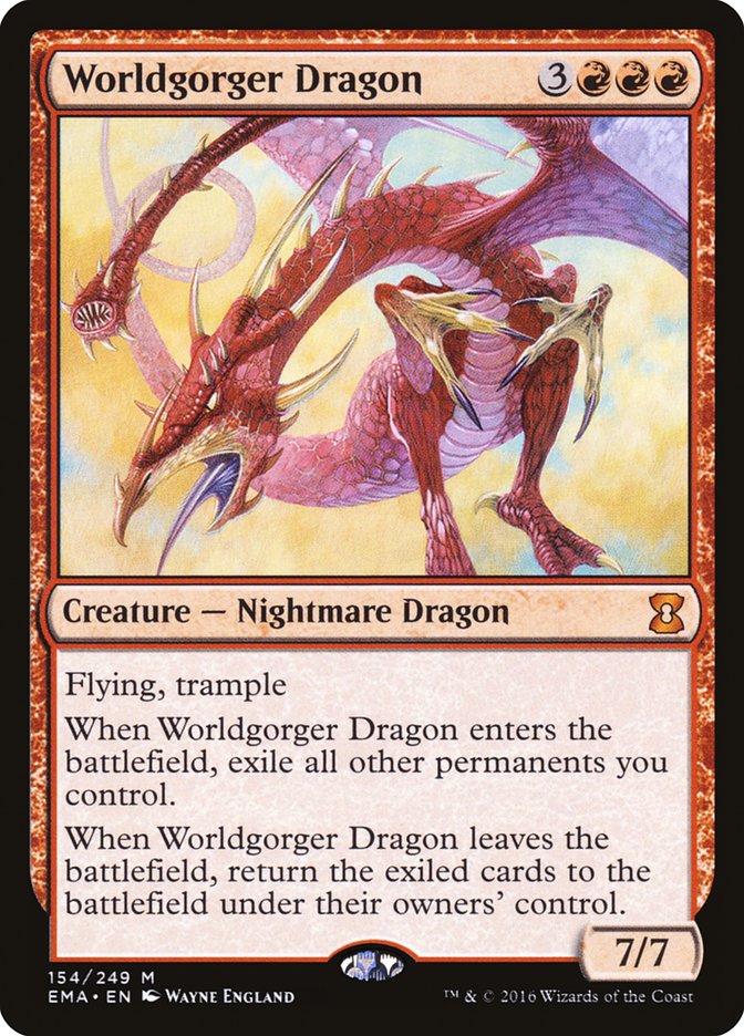 Worldgorger Dragon [Eternal Masters] | Chromatic Games