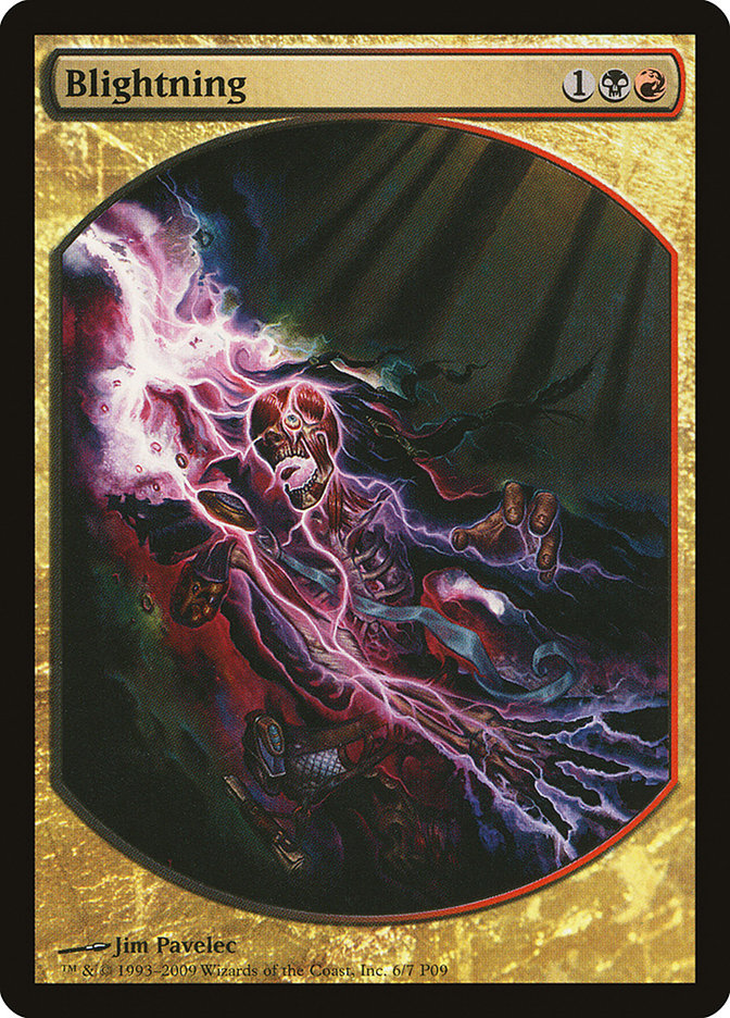 Blightning [Magic Player Rewards 2009] | Chromatic Games