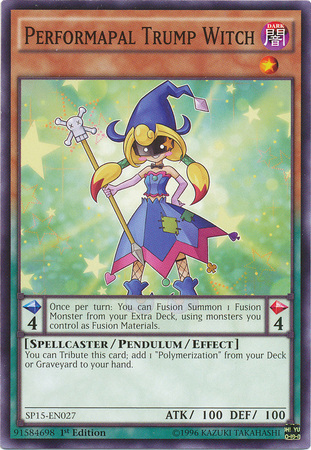 Performapal Trump Witch [SP15-EN027] Common | Chromatic Games