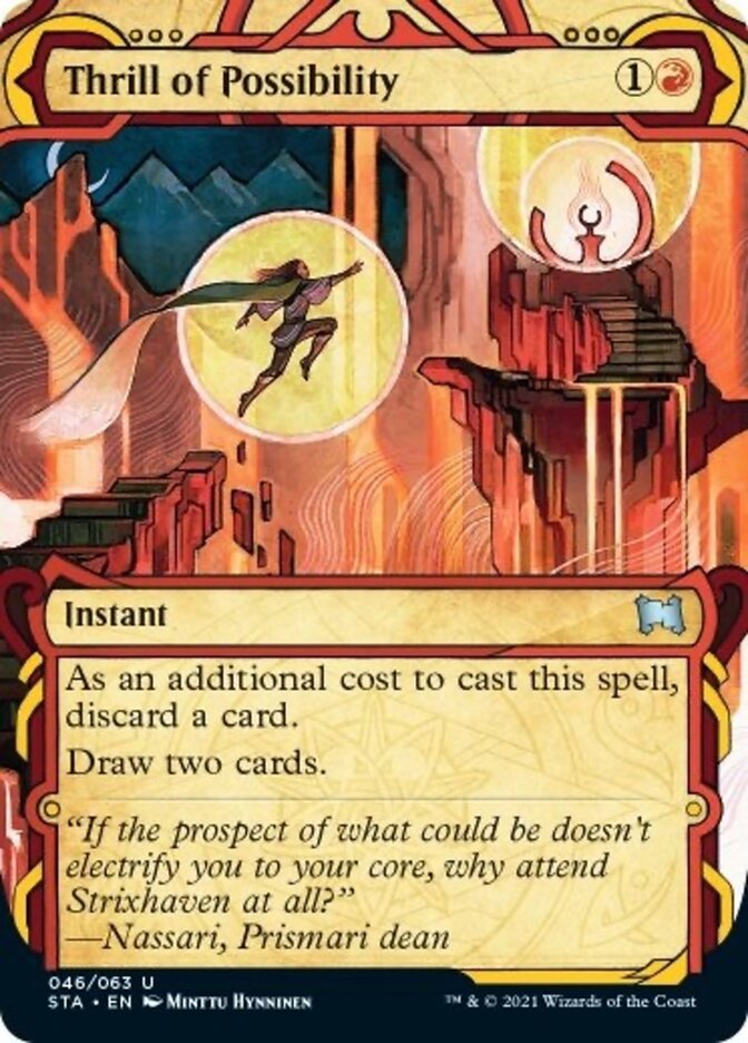 Thrill of Possibility [Strixhaven: School of Mages Mystical Archive] | Chromatic Games