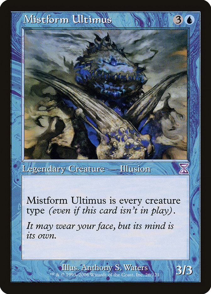 Mistform Ultimus [Time Spiral Timeshifted] | Chromatic Games