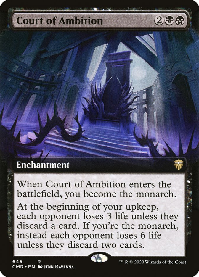 Court of Ambition (Extended Art) [Commander Legends] | Chromatic Games