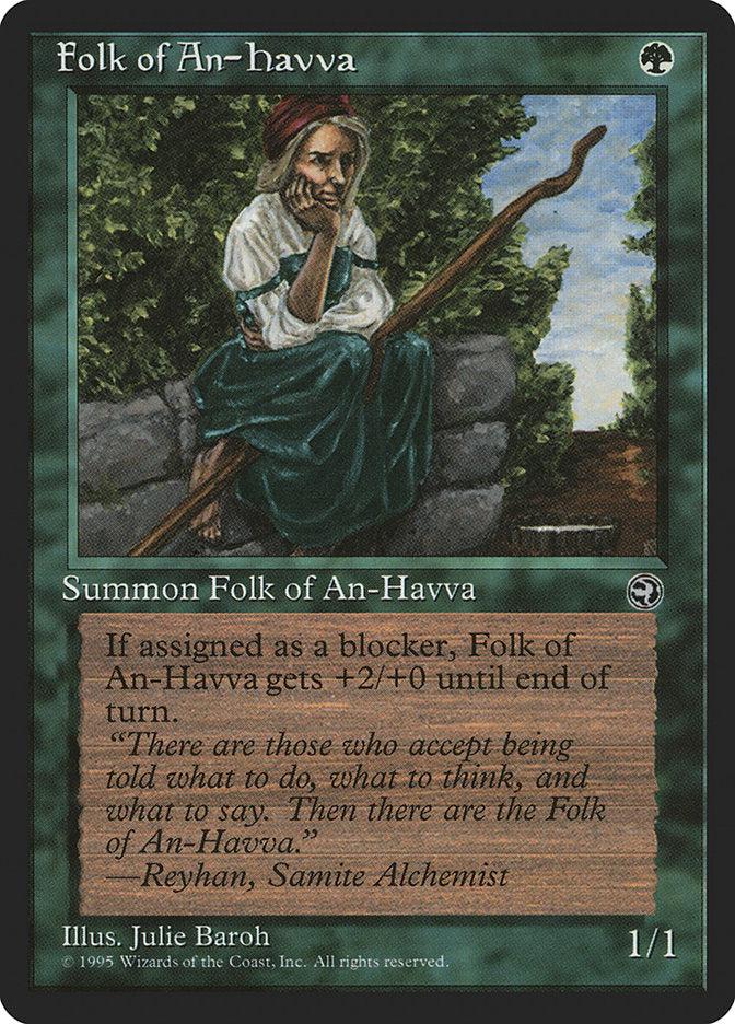 Folk of An-Havva (Reyhan Flavor Text) [Homelands] | Chromatic Games