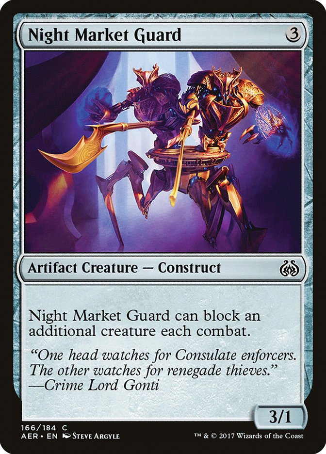 Night Market Guard [Aether Revolt] | Chromatic Games