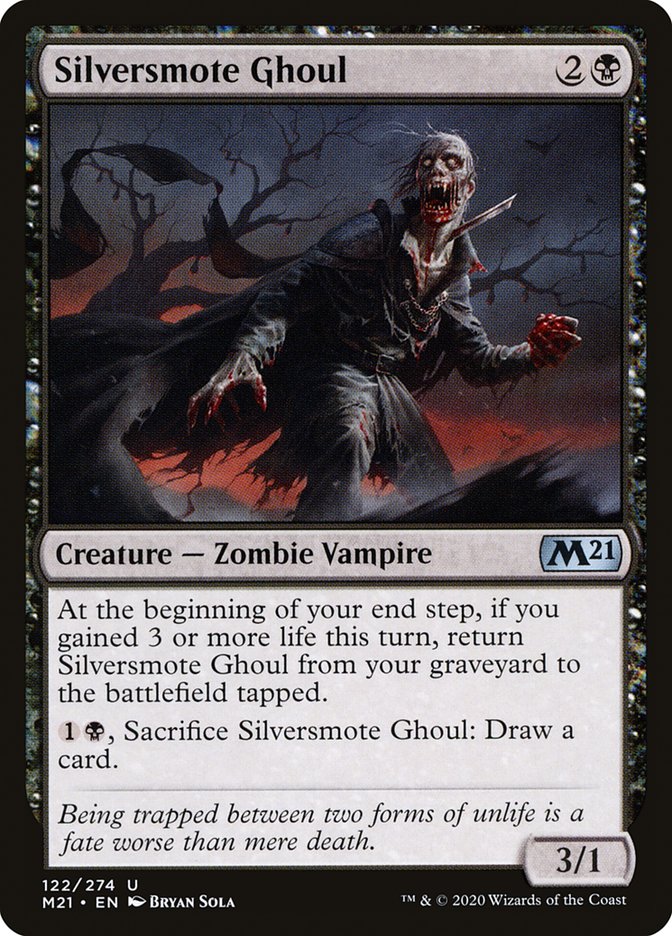 Silversmote Ghoul [Core Set 2021] | Chromatic Games