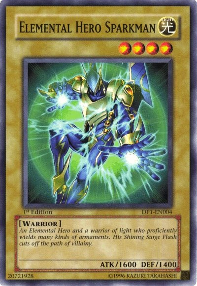 Elemental Hero Sparkman [DP1-EN004] Common | Chromatic Games