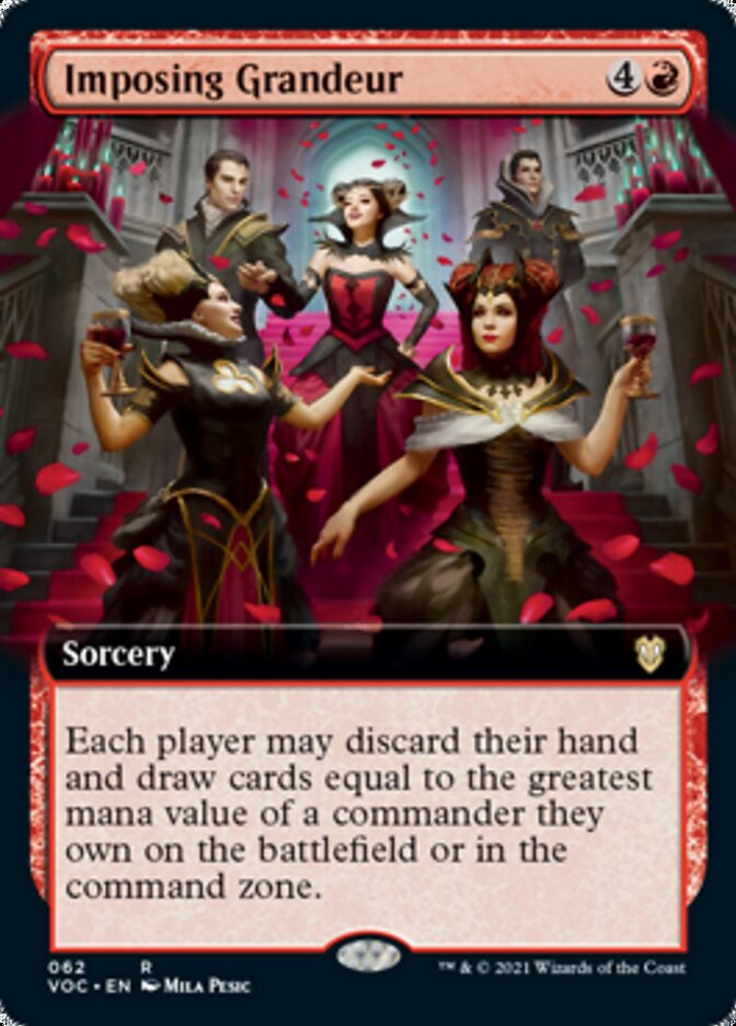 Imposing Grandeur (Extended Art) [Innistrad: Crimson Vow Commander] | Chromatic Games