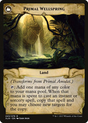 Primal Amulet // Primal Wellspring [Ixalan] | Chromatic Games
