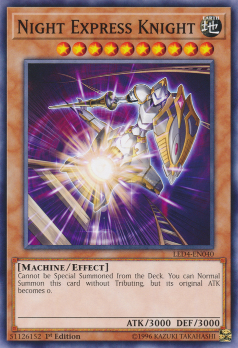 Night Express Knight [LED4-EN040] Common | Chromatic Games