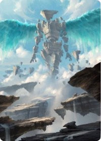 Celestial Colonnade Art Card [Zendikar Rising Art Series] | Chromatic Games