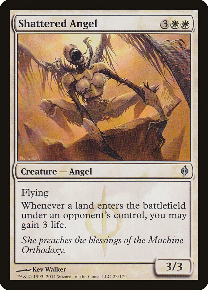 Shattered Angel [New Phyrexia] | Chromatic Games