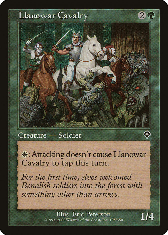 Llanowar Cavalry [Invasion] | Chromatic Games