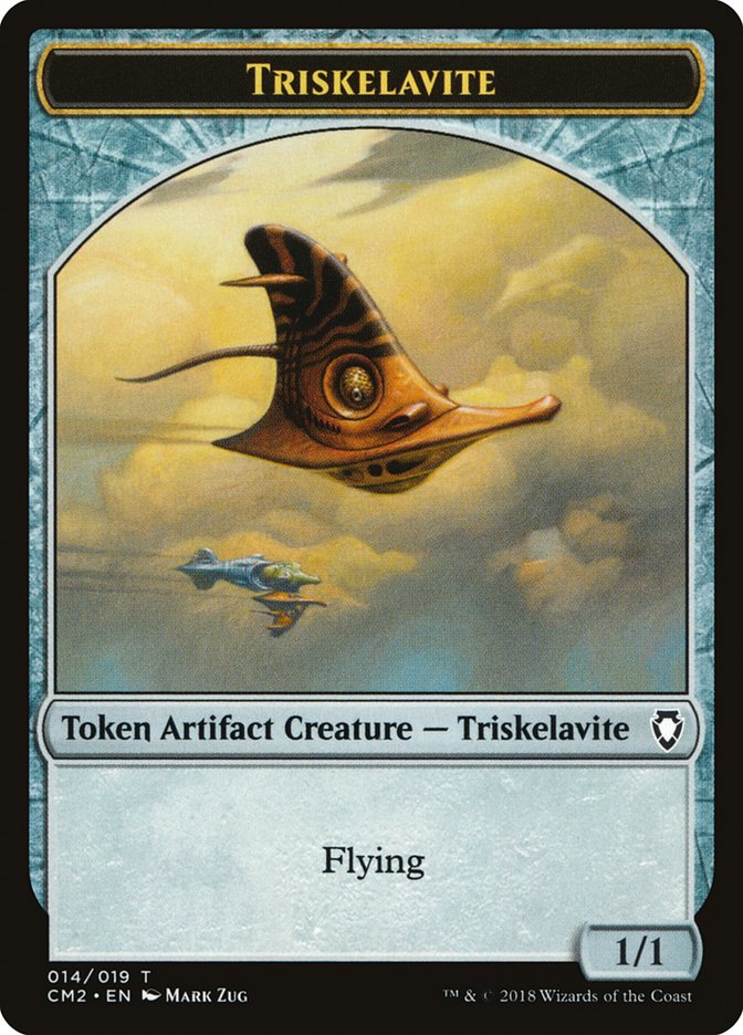 Triskelavite Token [Commander Anthology Volume II Tokens] | Chromatic Games