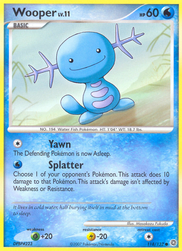 Wooper [Secret Wonders] | Chromatic Games