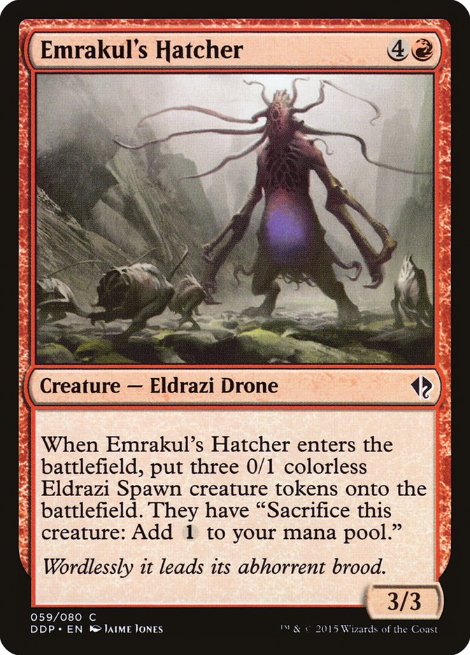 Emrakul's Hatcher [Duel Decks: Zendikar vs. Eldrazi] | Chromatic Games