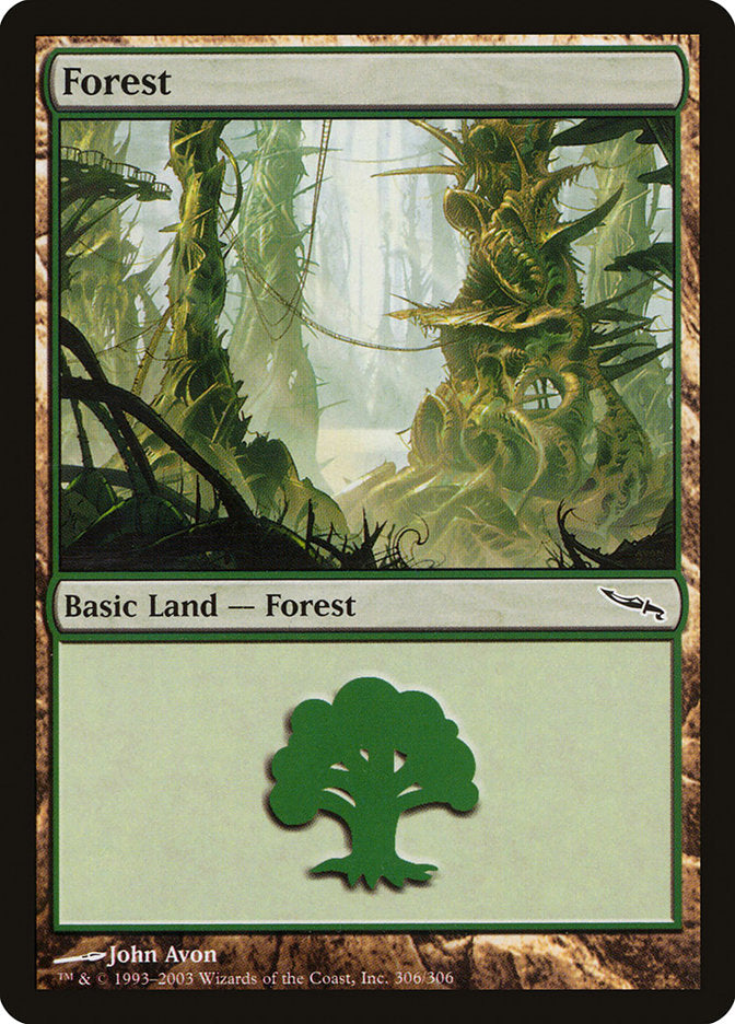 Forest (306) [Mirrodin] | Chromatic Games