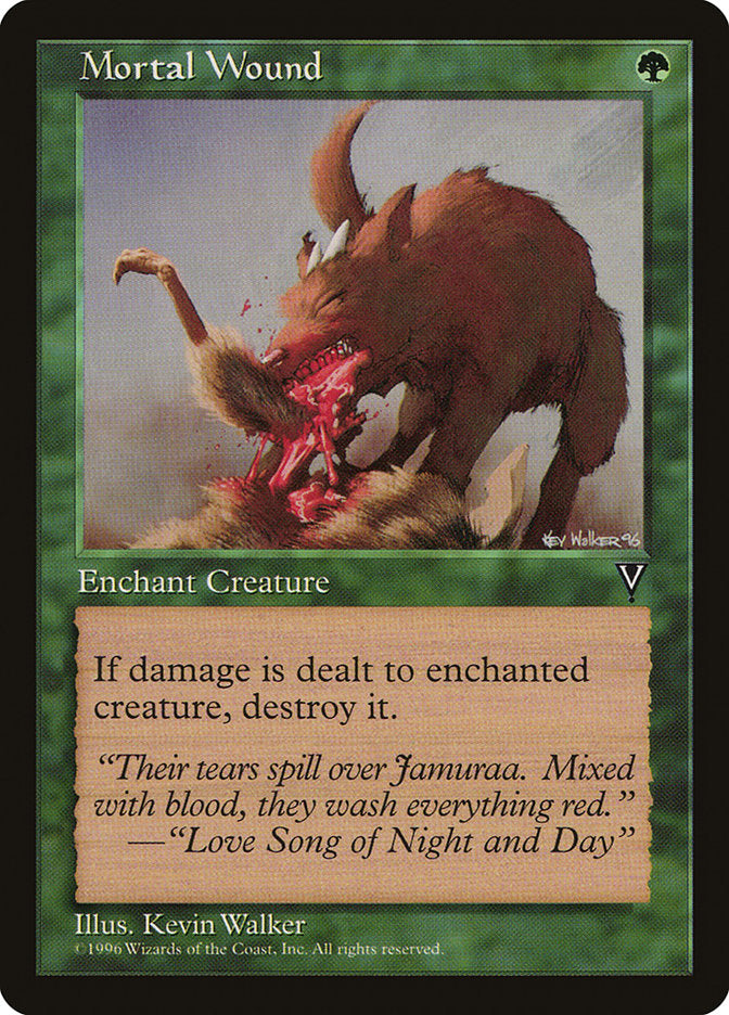 Mortal Wound [Visions] | Chromatic Games