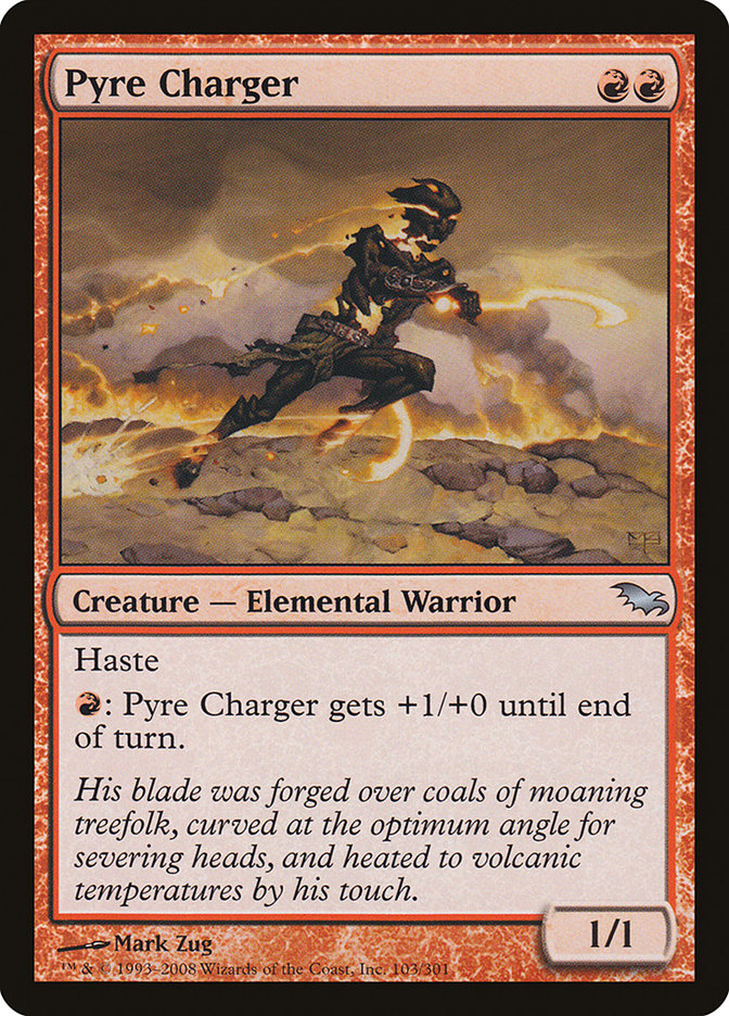 Pyre Charger [Shadowmoor] | Chromatic Games