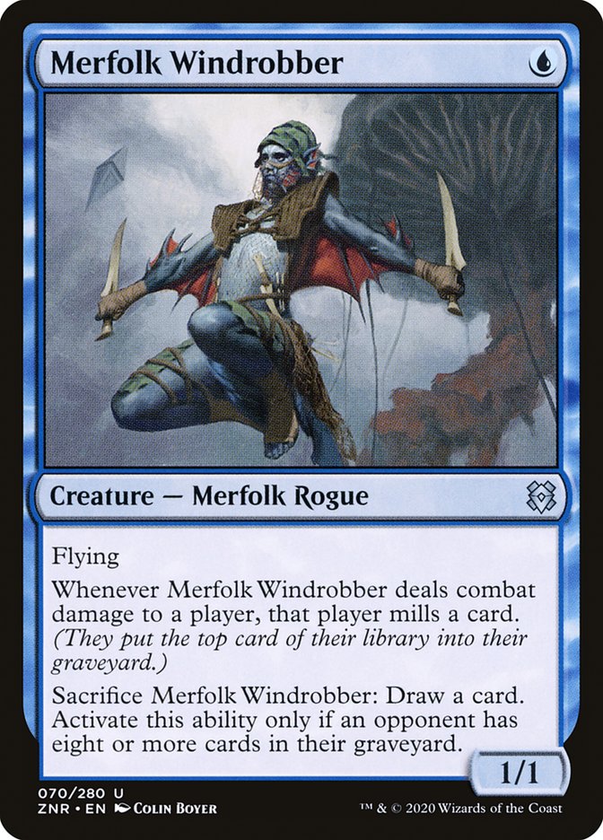 Merfolk Windrobber [Zendikar Rising] | Chromatic Games