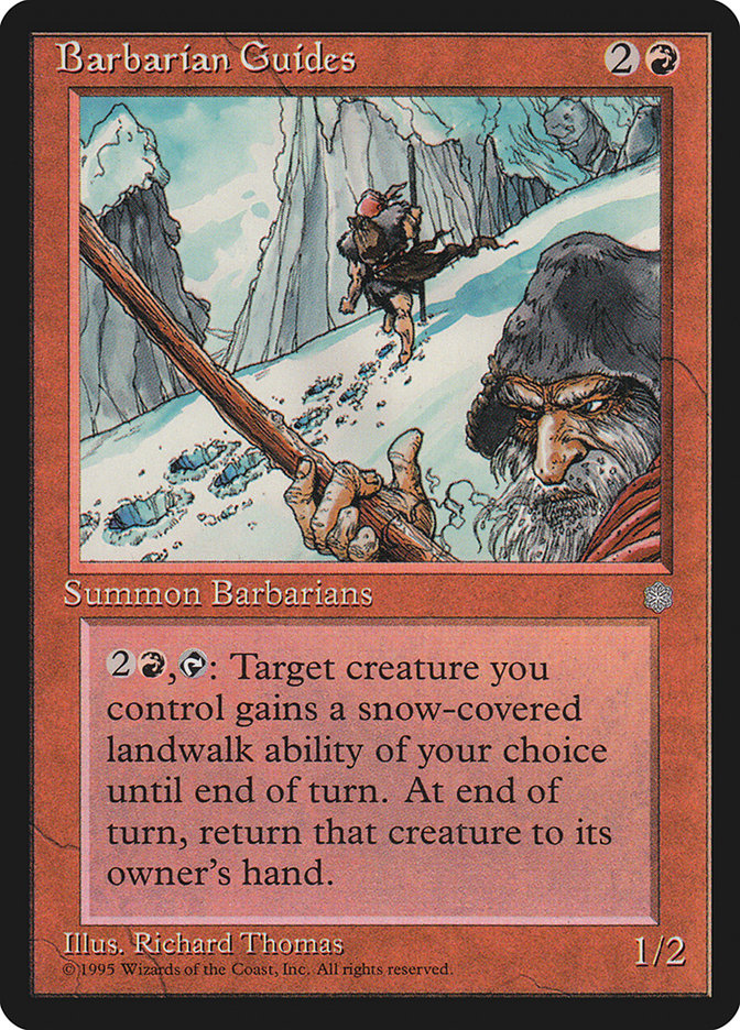 Barbarian Guides [Ice Age] | Chromatic Games