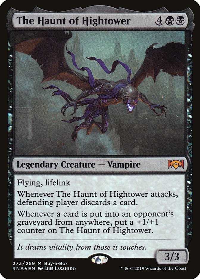 The Haunt of Hightower (Buy-A-Box) [Ravnica Allegiance] | Chromatic Games