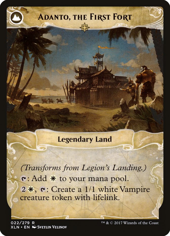 Legion's Landing // Adanto, the First Fort [Ixalan] | Chromatic Games