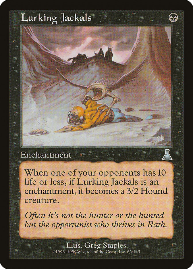 Lurking Jackals [Urza's Destiny] | Chromatic Games