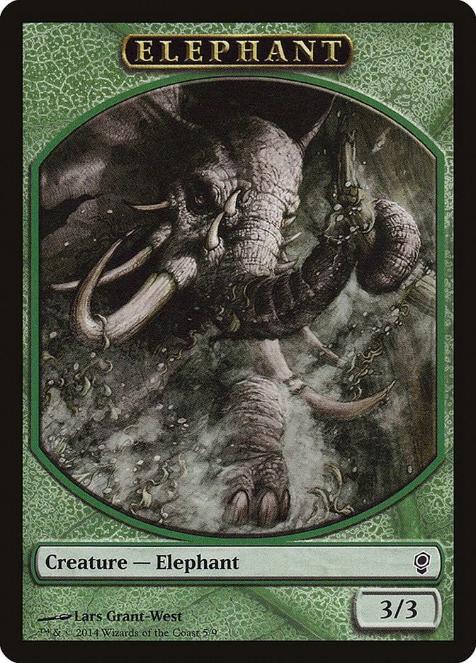 Elephant Token [Conspiracy Tokens] | Chromatic Games