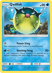 Qwilfish (21/73) [Sun & Moon: Shining Legends] | Chromatic Games