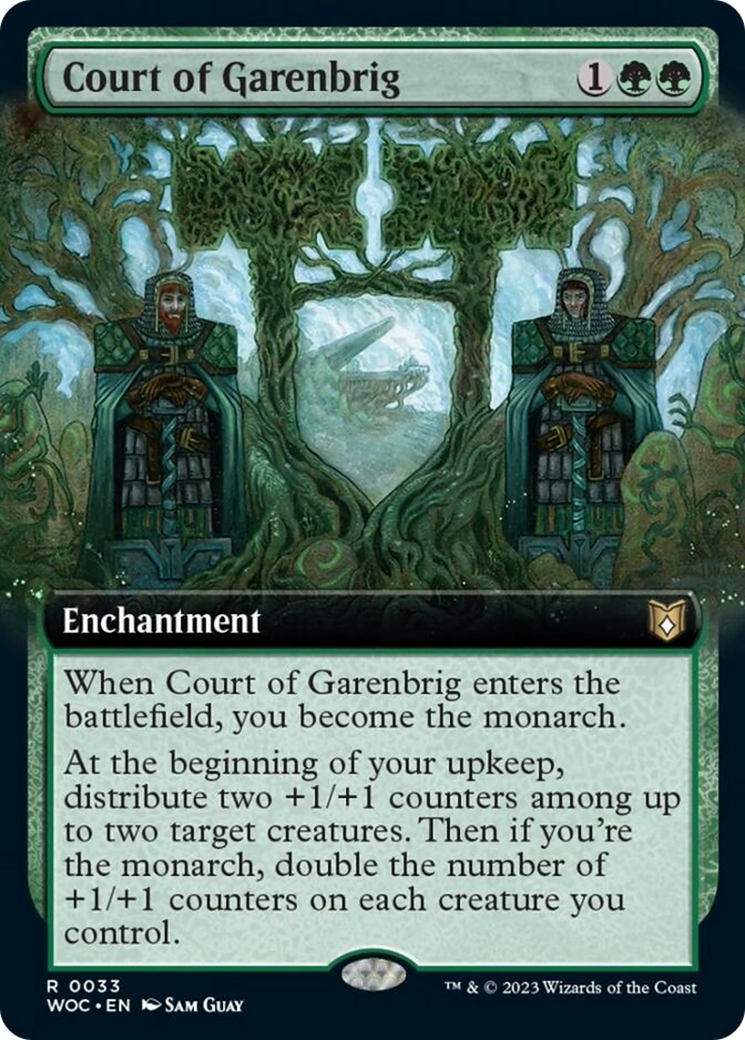 Court of Garenbrig (Extended Art) [Wilds of Eldraine Commander] | Chromatic Games