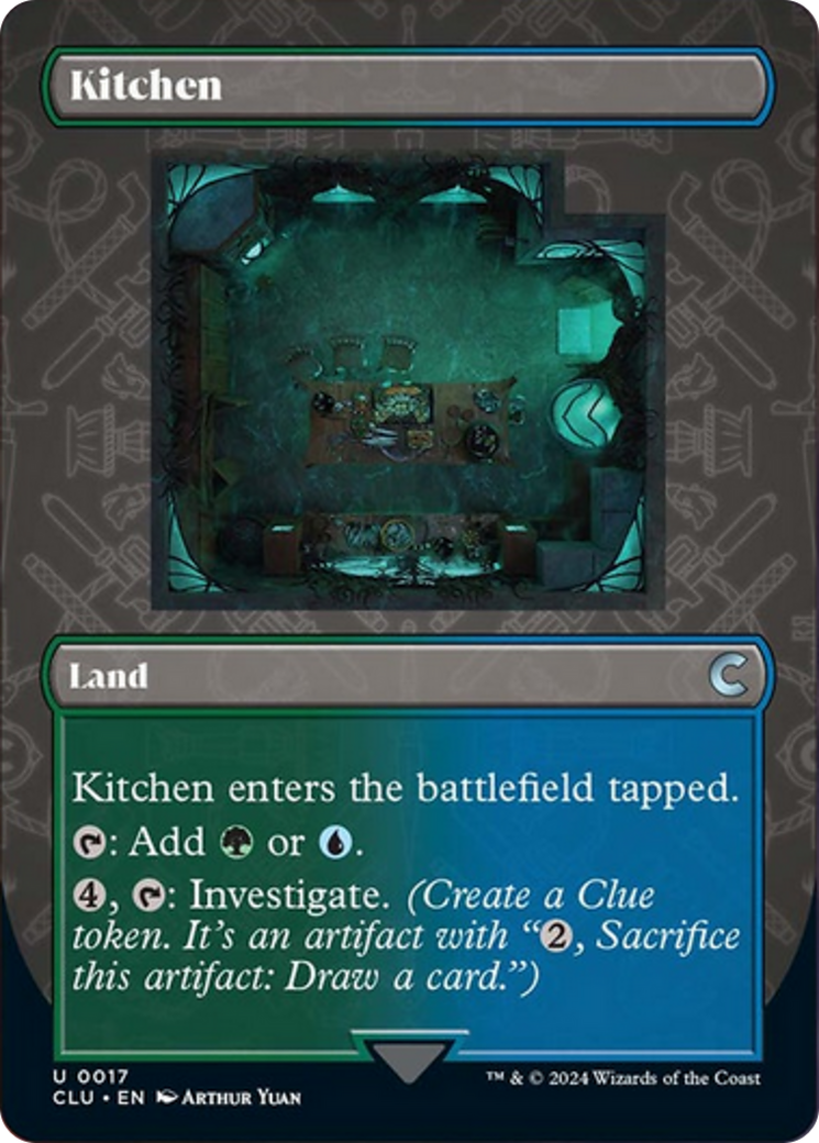 Kitchen (Borderless) [Ravnica: Clue Edition] | Chromatic Games