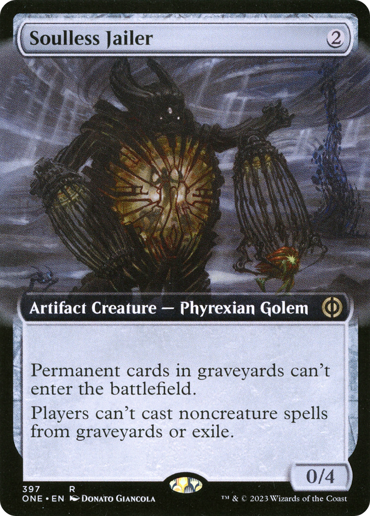 Soulless Jailer (Extended Art) [Phyrexia: All Will Be One] | Chromatic Games