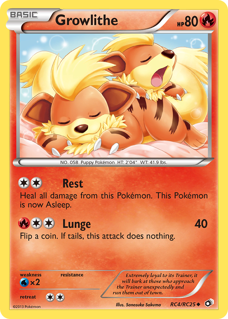 Growlithe [Legendary Treasures] | Chromatic Games