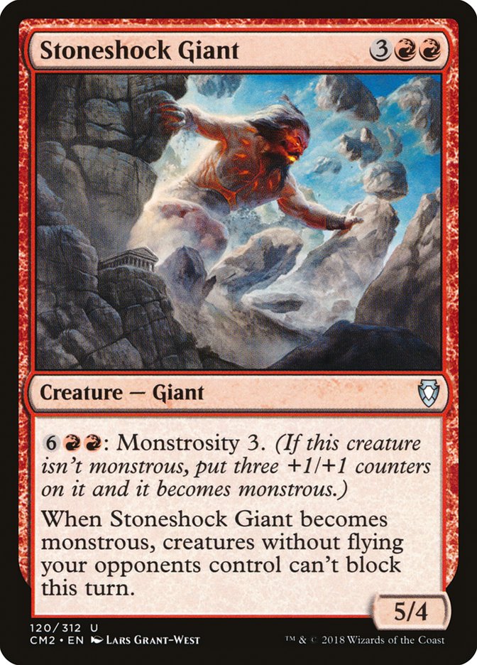 Stoneshock Giant [Commander Anthology Volume II] | Chromatic Games