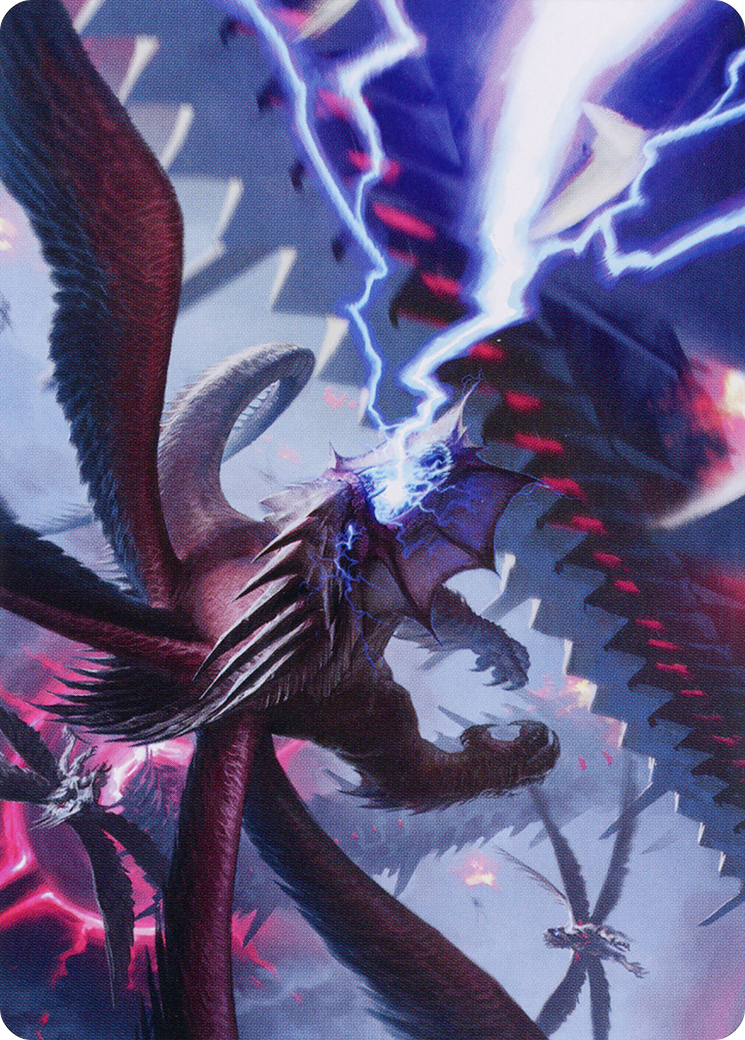 Defiant Thundermaw Art Card [March of the Machine Art Series] | Chromatic Games